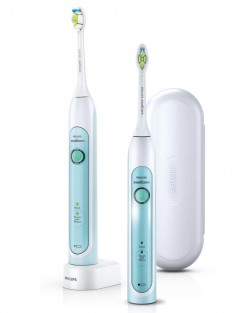 Звукочестотна двойна четка за зъби Philips Sonicare HealthyWhite HX6732/37